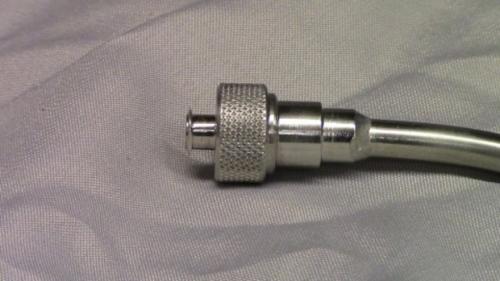 Luer to 14'' stainless steel tubing